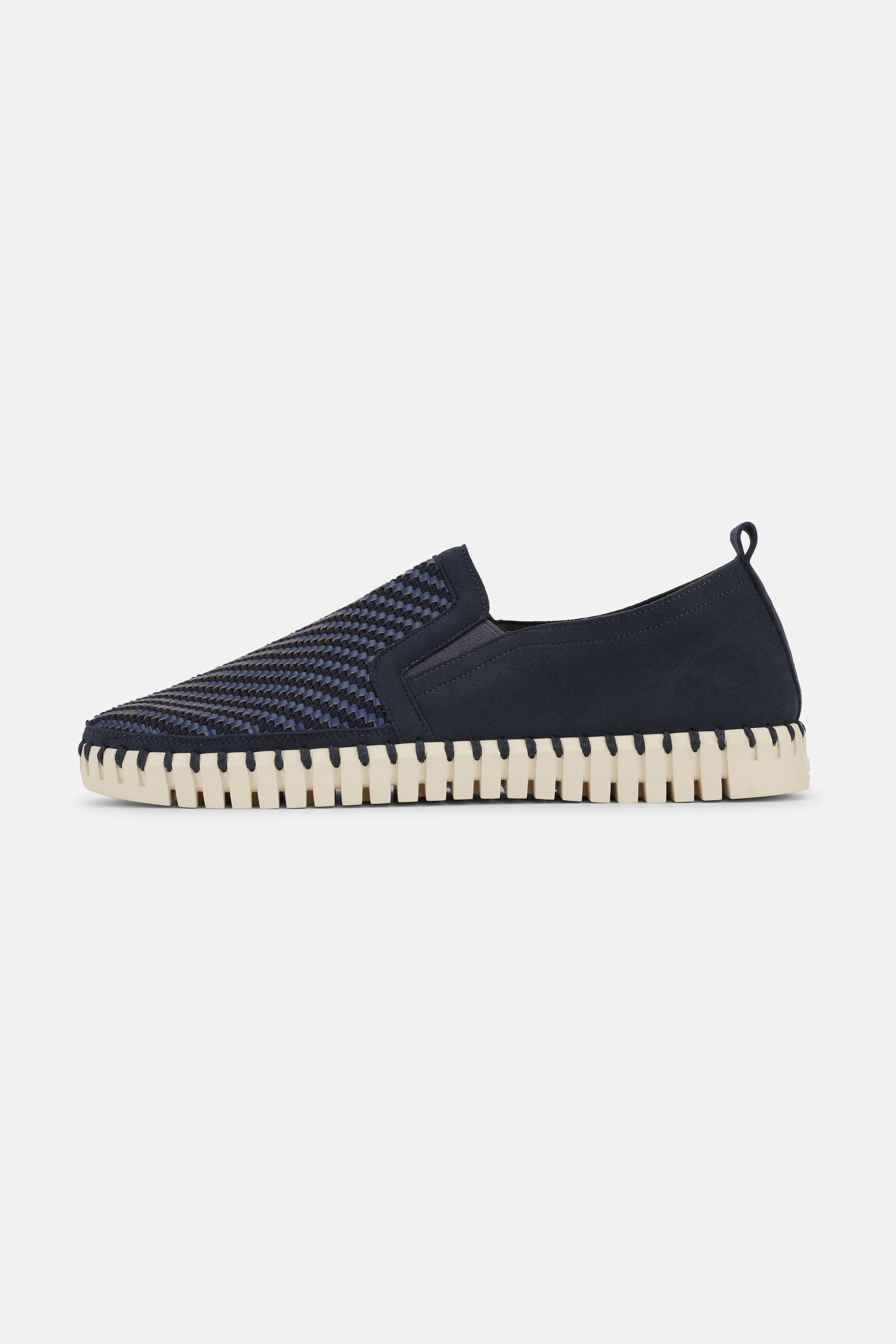 Komfortable Herresko - Dark Indigo Pearled Ivory